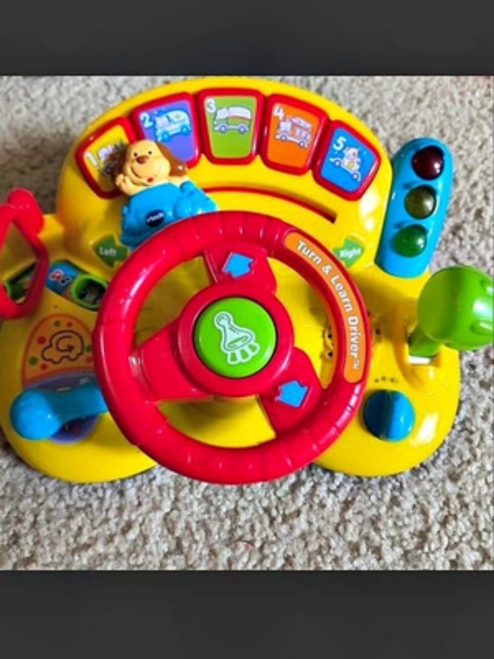 VTech Turn & Learn Driver Interactive Steering Wheel Toy